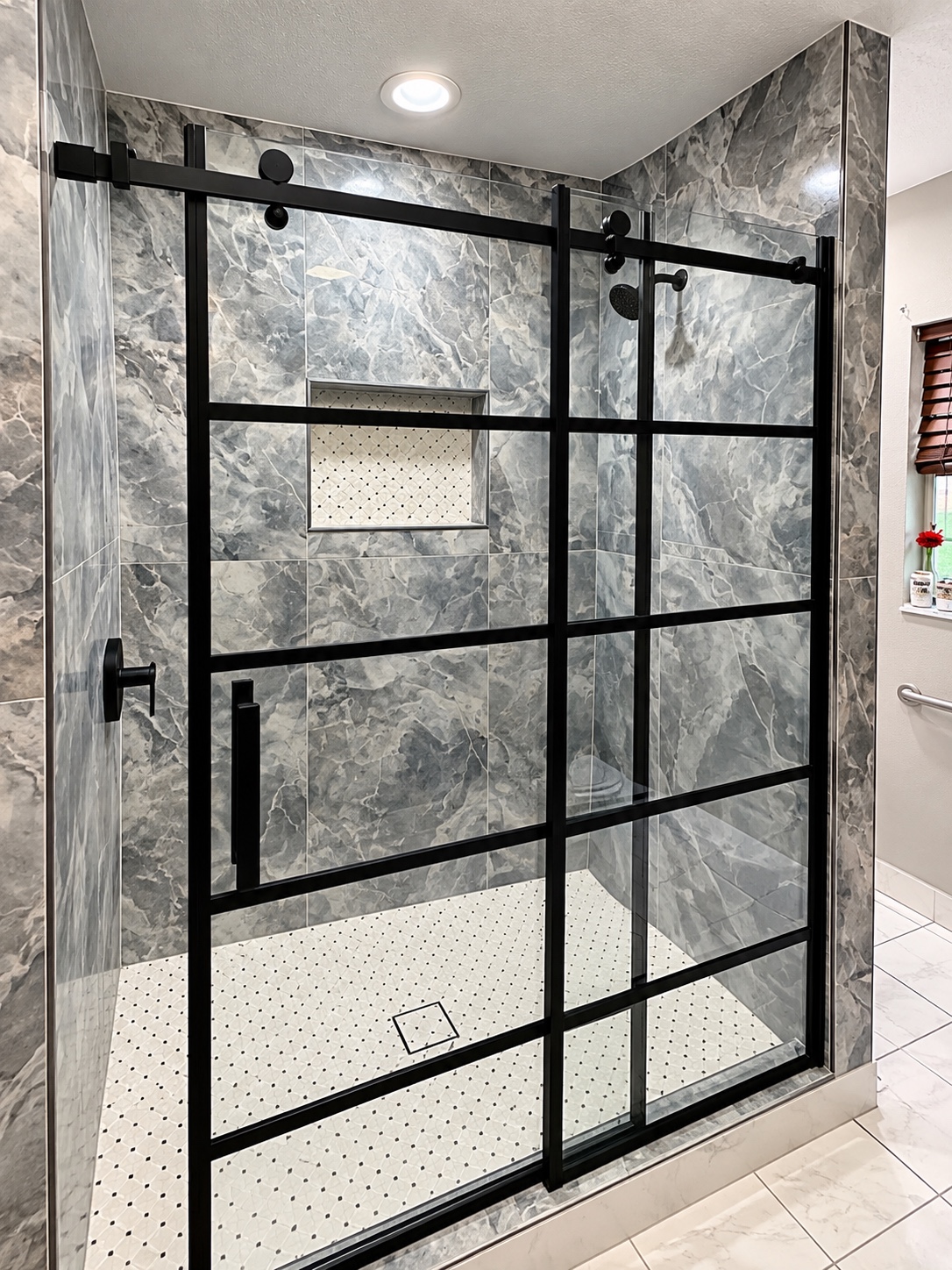 Custom shower remodel