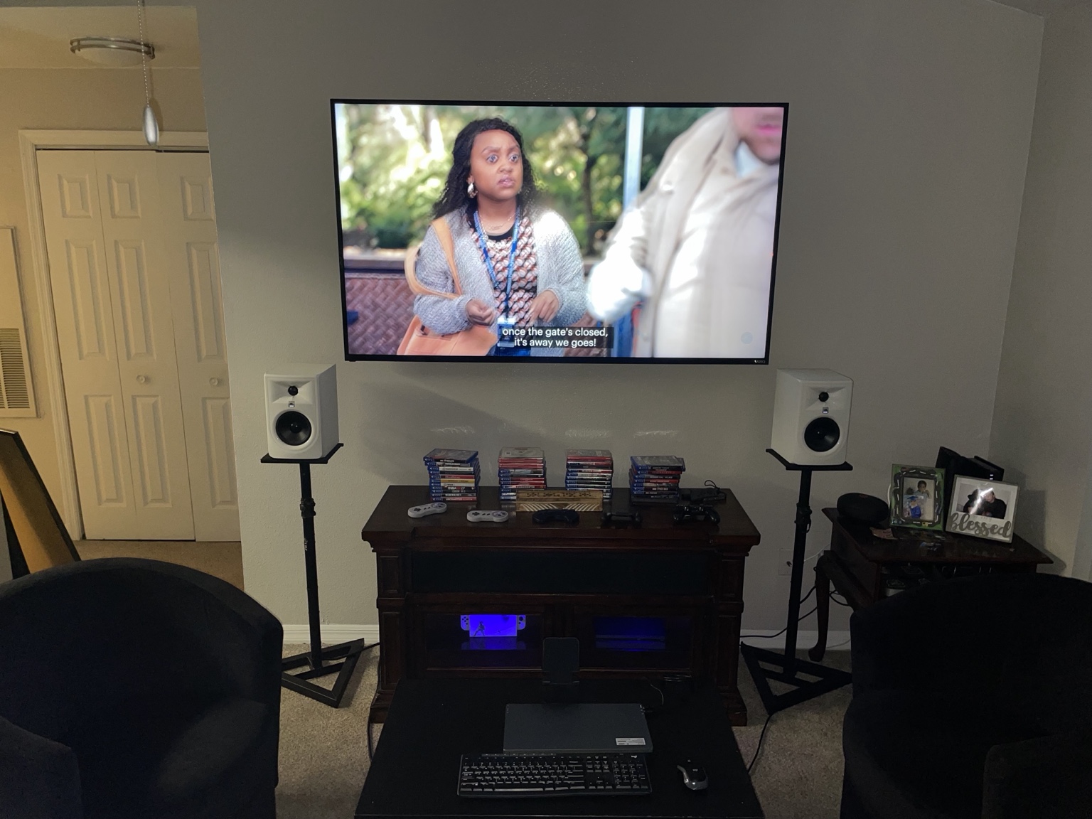 TV mounting project